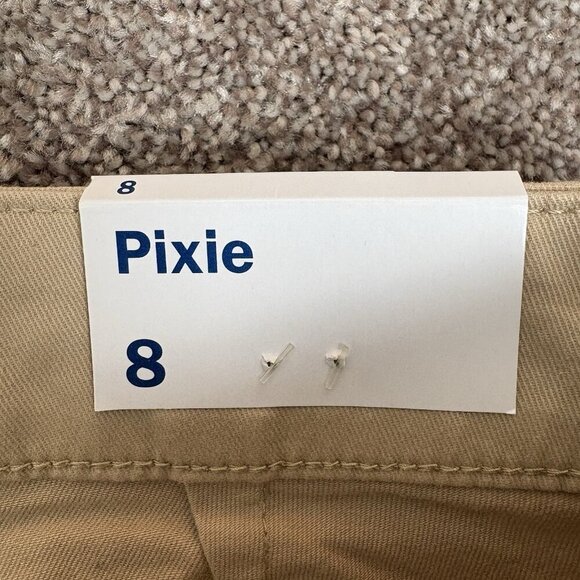 Old Navy Women's Pixie Chino Ankle Pants Size 8 Beige Upper Crust Stretch NWT - Picture 14 of 16